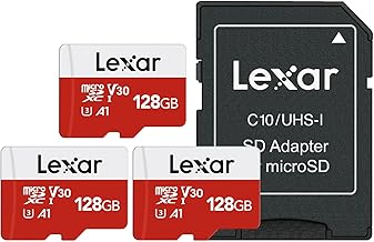 Lexar E-Series 128GB Micro SD Card 3 Pack